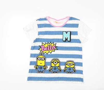 T-Shirt Teenss UK Größe L Despicable Me Mehrfarbig 100% Baumwolle