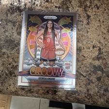2025 Panini Prizm WNBA Georgia Amoore RC Rookie Groovy SP Washington Mystics