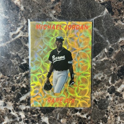Michael Jordan Rare Air Promo Serial Numbered 1/10000 Barons Baseball Card