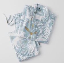 Rare Sold Out Harry Potter Pottery Barn Teen Damask Pajama Set Mystic Blue Large