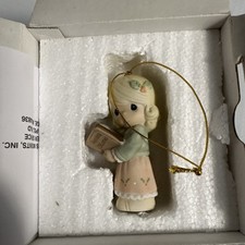 Precious Moments Teacher Ornament "Teachers Make The Season Bright" 610032