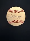 Joe Dimaggio Signed Baseball