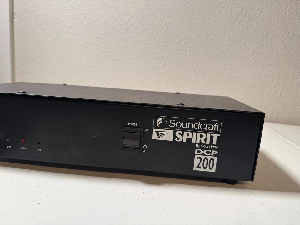 Sound Craft soundcraft Spirit DCP200 consola de grabación de mezcla fuente de alimentación fuente de alimentación Foto 3 de 4