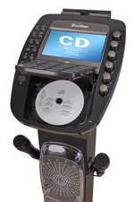 Starion KS877-B CD G Pedestal Karaoke System w/ 2 Mics
