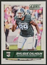 2016 Panini Score #401 Shilique Calhoun Rookie RC Michigan State Spartans