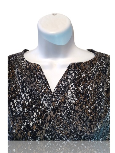 Liz Claiborne Petite Womens Size PL Sleeveless V-neck Belted Tie Waist. NS-16 - Picture 2 of 10