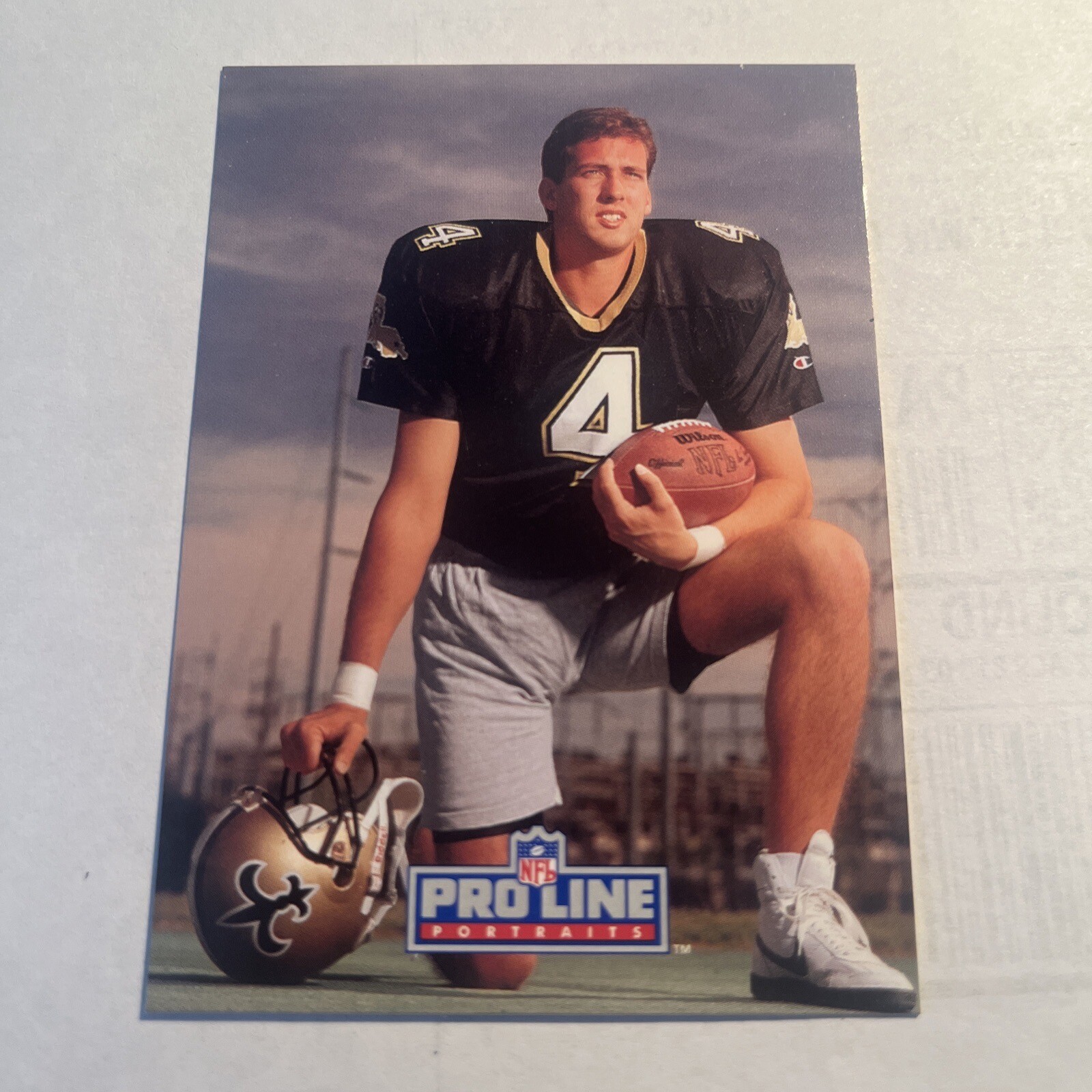 1991 NFL Pro Line Steve Walsh #133 New Orleans Saints Miami Hurricanes NM-MINT