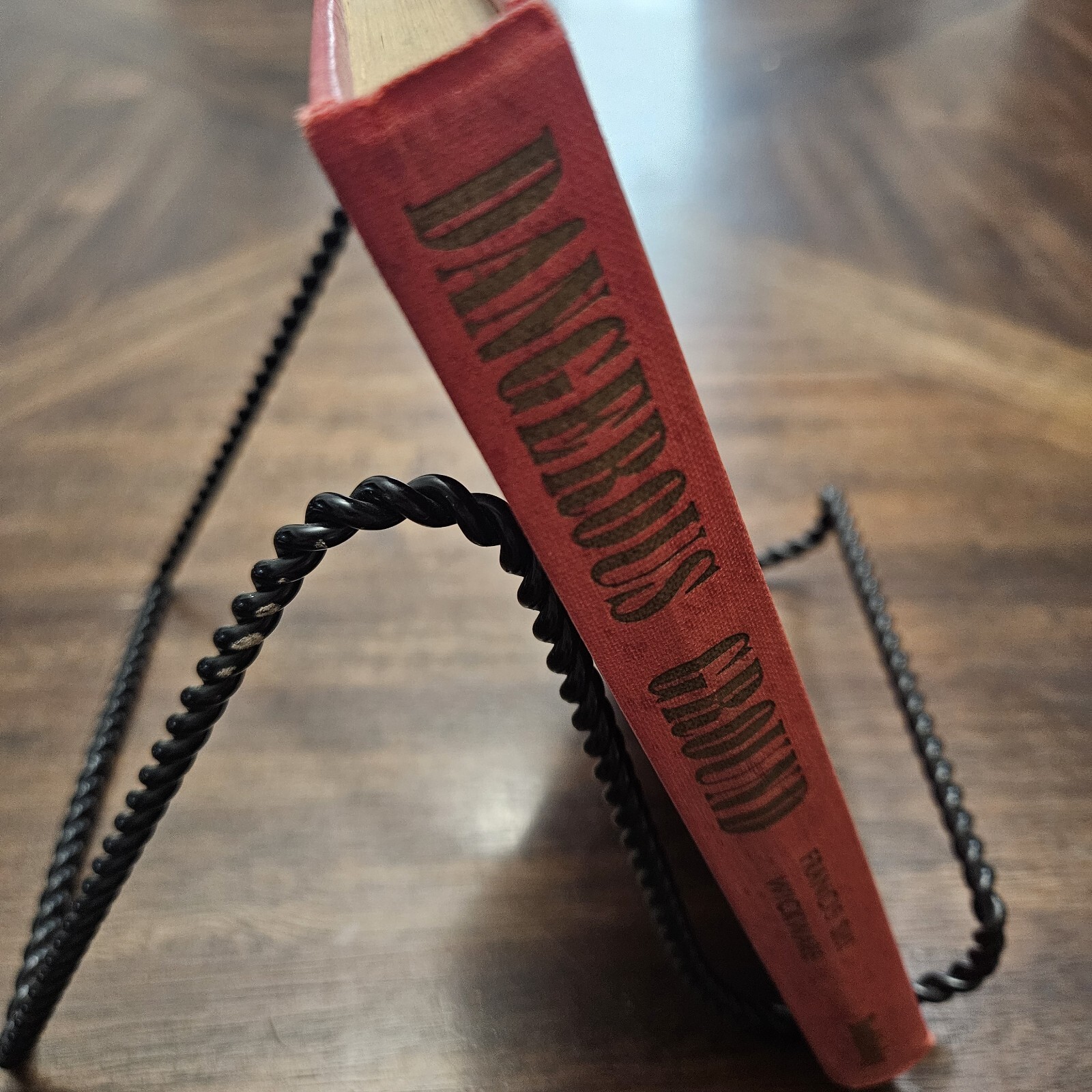 1946 Dangerous Grounds by Francis Sill Wickware - Hard Felt Cover - 1st Early Ed