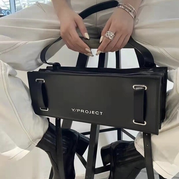 New Accordion Strap Y Project Shoulder Bag Tote Bag Handbag New Accordion Strap Y Project Shoulder Bag Tote Bag Handbag