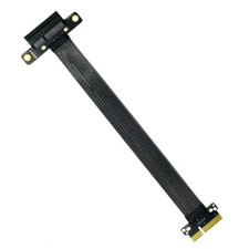 PCIE 4.0 X4 Extension Cable silver-plated cable GEN4 lossless PCIe 4x