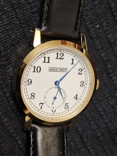 Musical Fidelity 20th Anniversary Limited Edition Massivsilber Uhr 149' von 1750 - Bild 3 von 9
