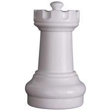 MegaChess 10 Inch Light Plastic Rook Giant Chess Piece