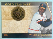 2012 Topps Gold Standard Baseball #GS-37 Willie McCovey - San Fransisco Giants