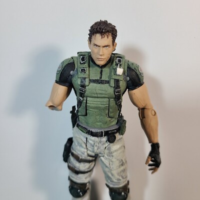 Resident Evil 5 Biohazard Chris Redfield Action Figure Toy Resident Evil 5 Biohazard Chris Redfield Action Figure Toy
