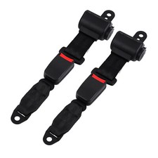 42 Seat Belts Retractable Kit Fit For Yamaha Ezgo Club Car Golf Cart Seatbelt