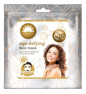 Gesichtsmasken Q10 Anti-Aging Verbesserung Linien Falten Gesicht Elysium Coenzym x5 Packungen