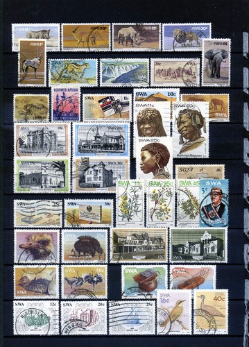 SOUTH WEST AFRICA, postalisch gebraucht/ postally used