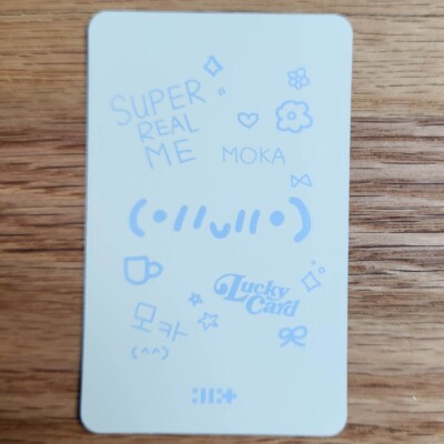 Moka Official Photocard Illit Mini 1st Album Super Real Me Genuine