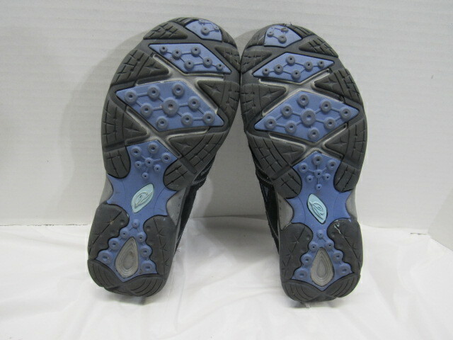 Scarpe da trekking outdoor Keen da donna taglia 5 in rete viola