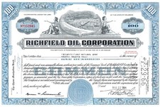 Richfield Oil Corporation, 1964 (100 Shares)