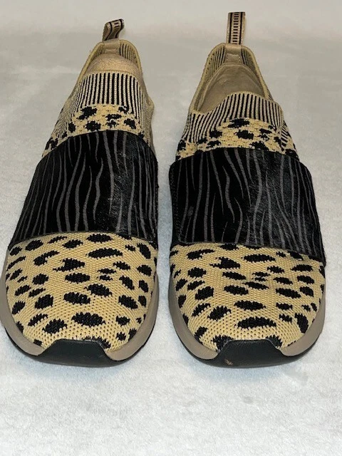 MARK NASON MODERN JOGGER ABBE TRAINERS SPORT WOMEN SHOES CHEETAH SIZE 7 363S1
