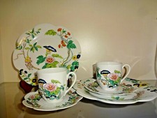 Royal Limoges "Paradis" 2 x 3tlg. Kaffee-Gedeck