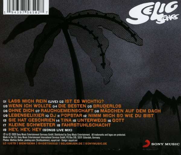 Thumbnail - Selig: Songs - Sony - (cd / Titel: Q-z)