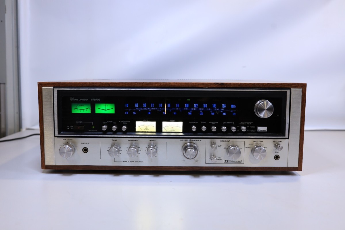 Vintage Sansui Stereo Receiver Model 8080DB. Serviced! | eBay
