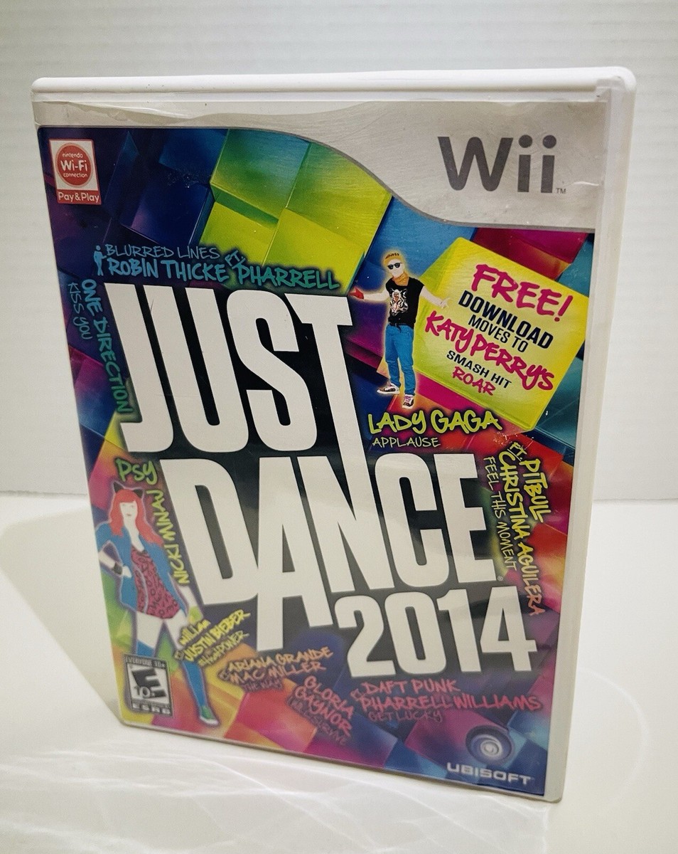 Just Dance 2014 (Nintendo Wii, 2013) With Manual And Bonus Song