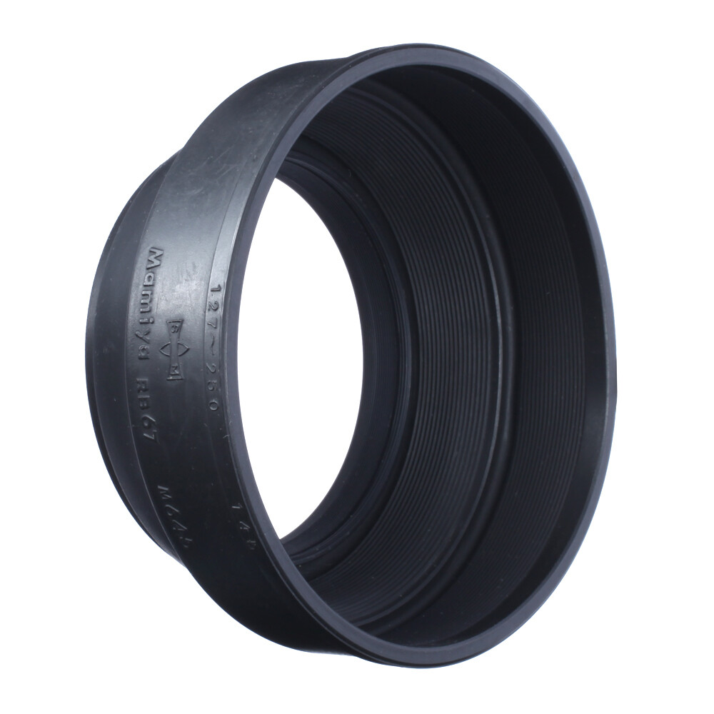 MAMIYA RUBBER LENS HOOD RB67 RZ67 127-250mm M645 145mm #62