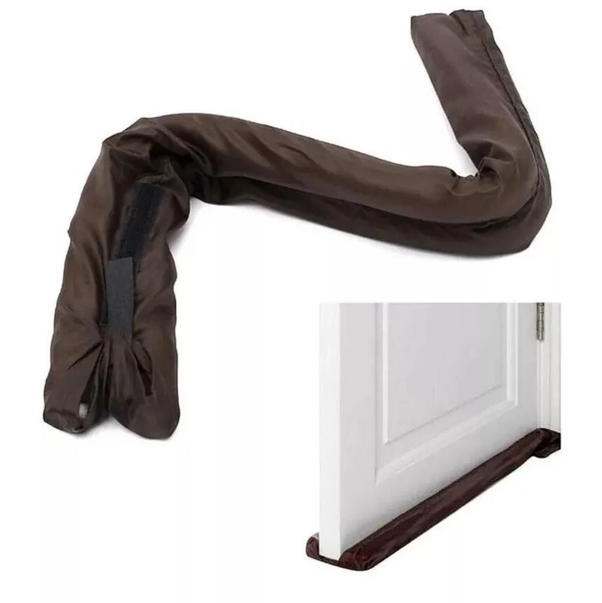 Bas de porte double isolant boudin anti froid hermétique bas de porte mousse 6x