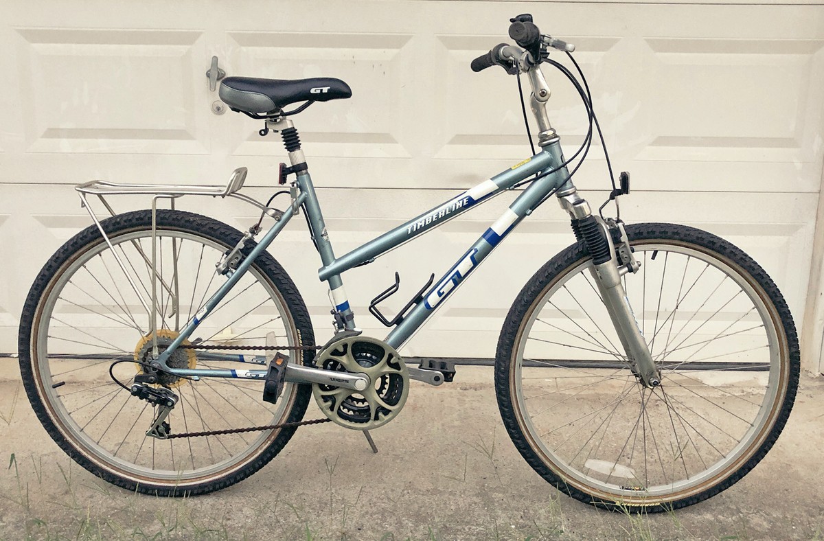 GT Timberline step-through comfort bike 18” frame, 21-speed GT Timberline step-through comfort bike 18” frame, 21-speed