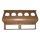 Plastique de tableau de bord 5 manos marron console centrale Jeep Wrangler YJ