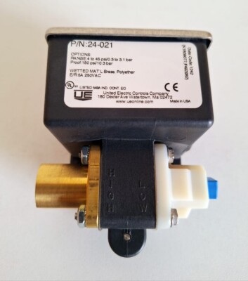 United Electric 24-021 PSI Delta-Pro Differential Pressure Switch