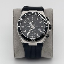 Delbana LE MANS 54501.664.6.031 Schwarz/Silber (Herrenuhr/Armbanduhr) 47 mm OVP