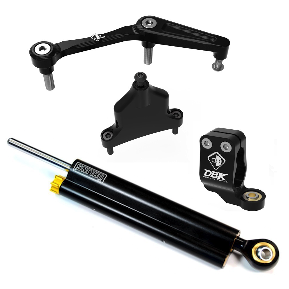 DBK Triumph Street Triple 765 S R RS Black Ohlins Steering Damper