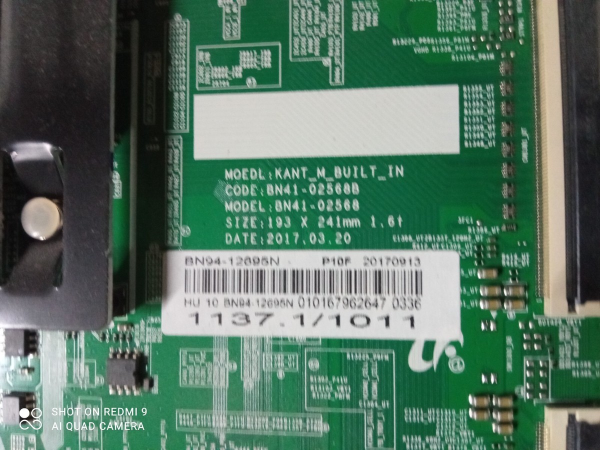 Mainboard KANT_M_BUILT_IN BN94-12695N BN41-02568B SAMSUNG