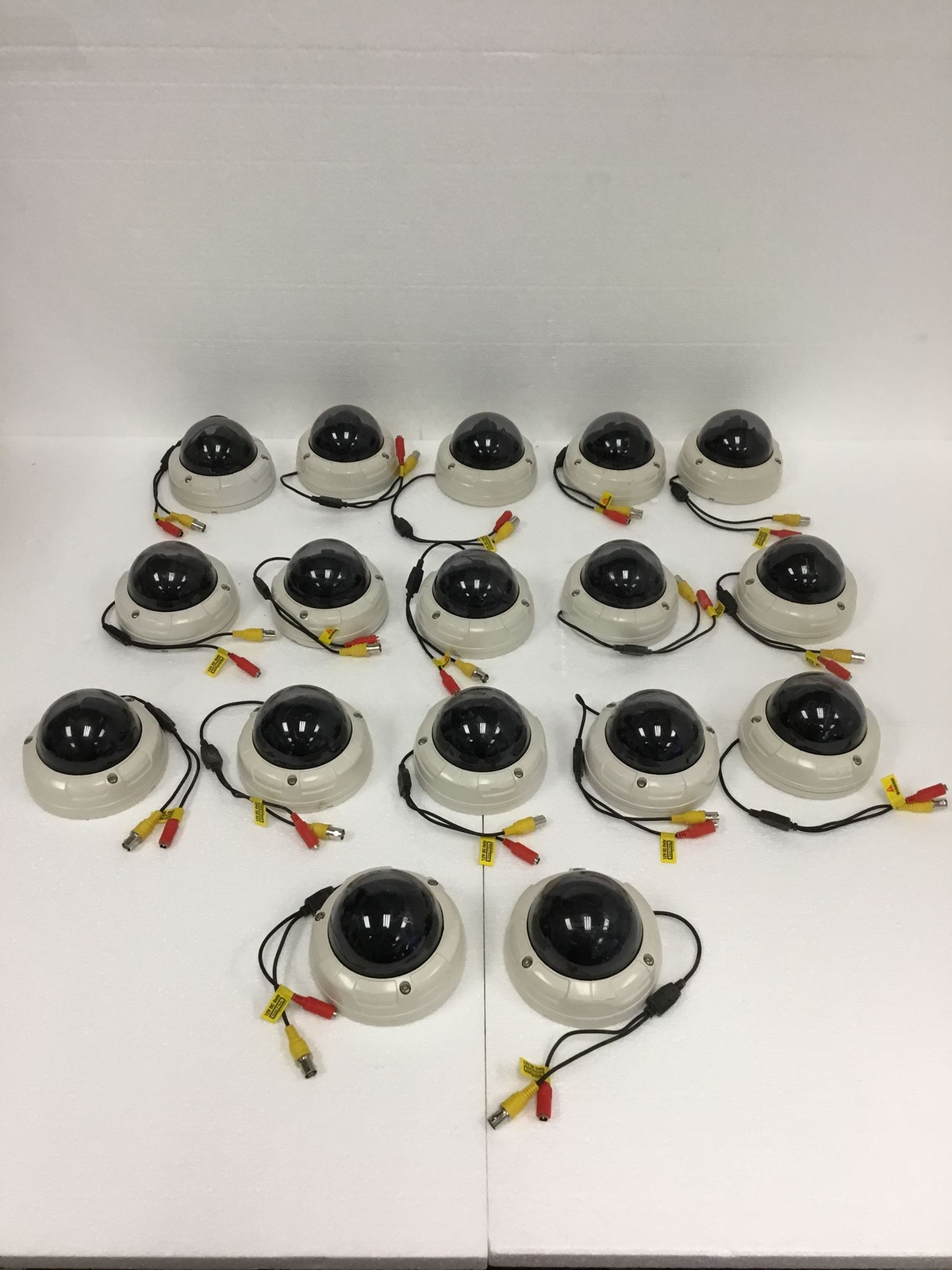 Lot of 5 Honeywell Model HD50 Rugged Dome Security Camera WORKING FREE SHIP