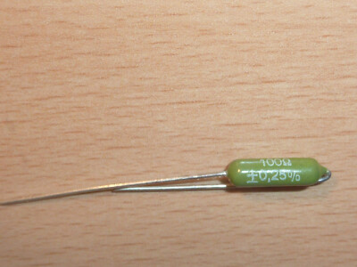 Präzisions-Widerstand 100 Ohm, ±0,25%, Hersteller: Omega