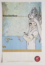 Weatherbox American Art Promo Poster 2007 The Cosmic Drama Band 11x17 RARE 