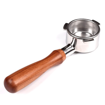 Breville Sage Bottomless Portafilter Barista Express 54mm Wooden Handle BES870