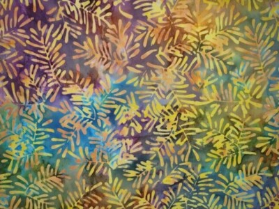 Batik Cotton Quilting Craft Fabric Fat Quarters Meters Golden Wheat