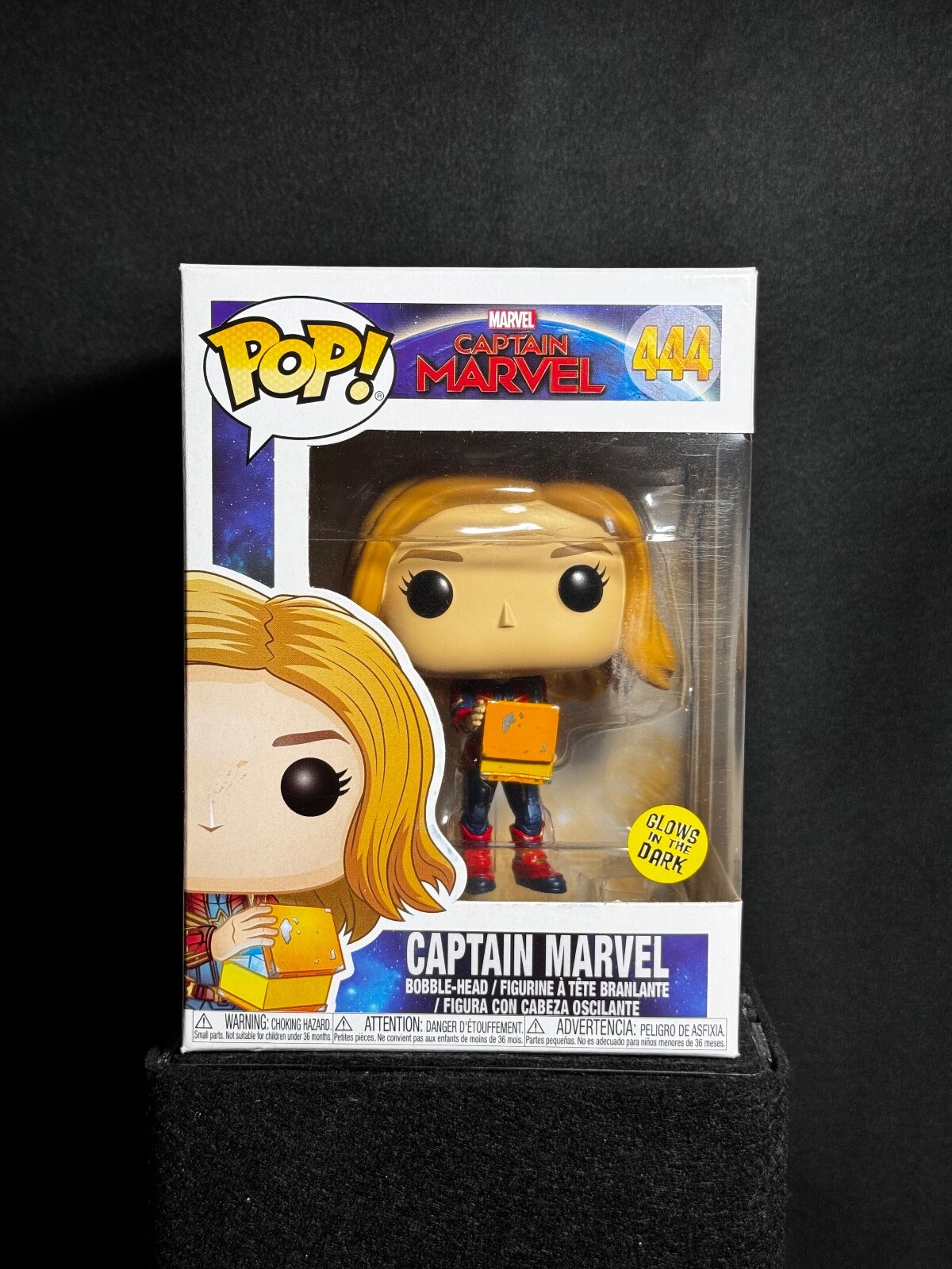 Funko Pop! Vinyl: Captain Marvel #444 (Glow)