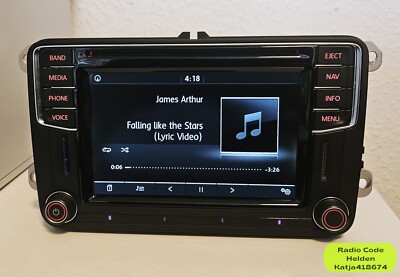 VW Discover Media Navi Radio original Volkswagen Autoradio MIB STD2 5C0035684B