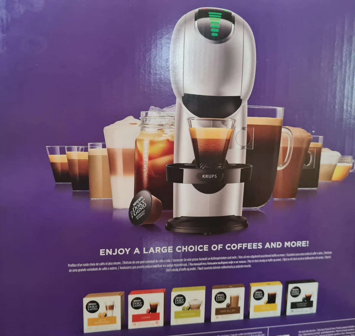 KRUPS Nescafé Dolce Gusto Genio S Touch Automatic coffee machine - KP440E40