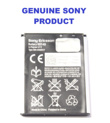 Batteria Originale Sony Ericsson BST-43 Per Mix Walkman, Elm, Yari, TXT – 1000 MAh - Foto 2