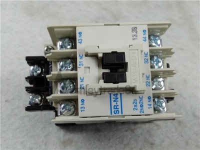 Sr N4 Srn4 2a2b 2v 1pcs New Mitsubishi Contactor Relay Ebay