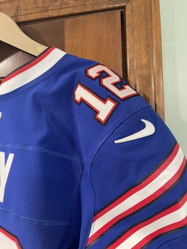 Buffalo Bills Nike Jim Kelly #12 Pro Authentic Vapor Elite Jersey Size 48 - Picture 6 of 22