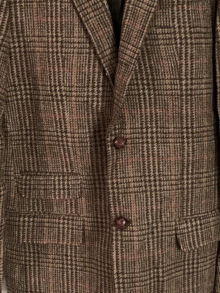 POLO регби шерсти Ralph Lauren - Италии Glen клетку гончая Sport пальто 42 L - новый с Ярлыками - Изображение 2 из 4