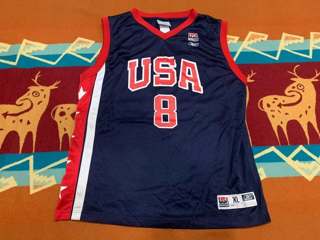 RARE🔥 Reebok Kobe Bryant 8 Olympic Dream Team Jersey Sz